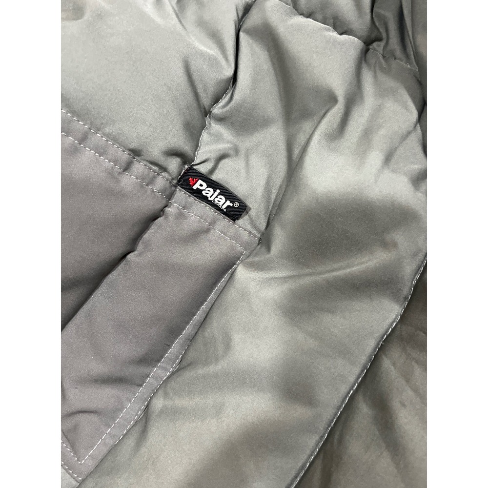 Pajar Canada Mens Grey Down Filled Hooded Parka Winter Coat Large P6J0057F13 - Picture 13 of 16